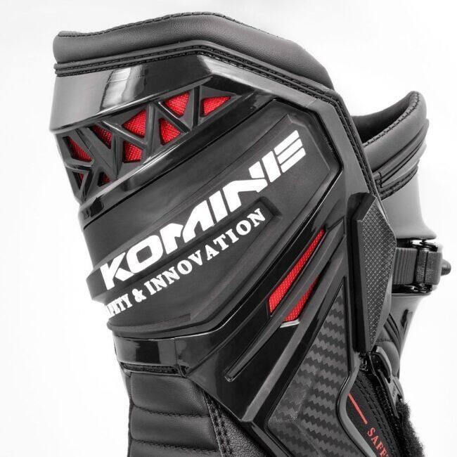 コミネ（Komine） BK-087 スプリームレーシングブーツ［ ブラック