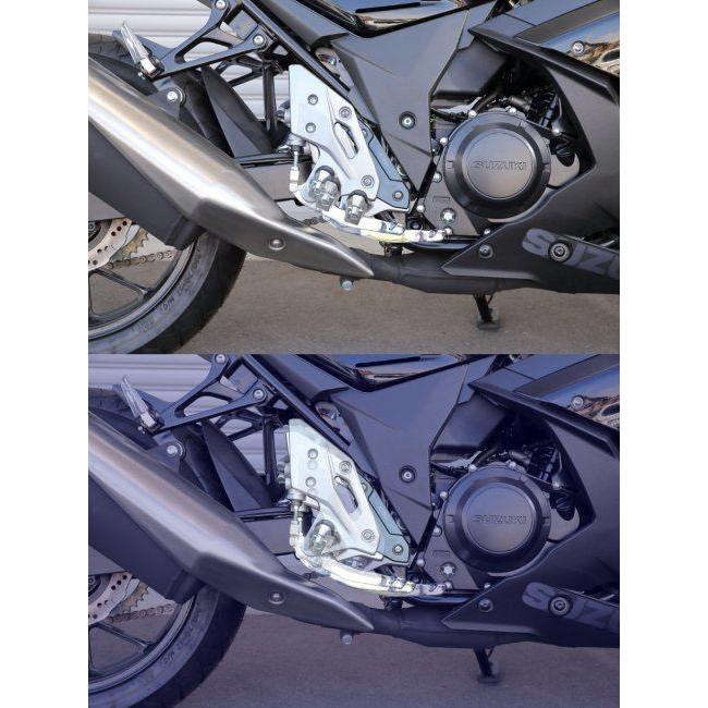 KIJIMA キジマ GSX250R ステップアップブラケット SUZUKI スズキ セットバックプレート ステップ 足回り | KIJIMA | 05