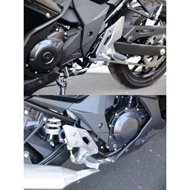 KIJIMA キジマ GSX250R ステップアップブラケット SUZUKI スズキ セットバックプレート ステップ 足回り | KIJIMA | 08