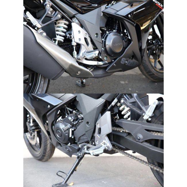 KIJIMA キジマ GSX250R ステップアップブラケット SUZUKI スズキ セットバックプレート ステップ 足回り | KIJIMA | 09