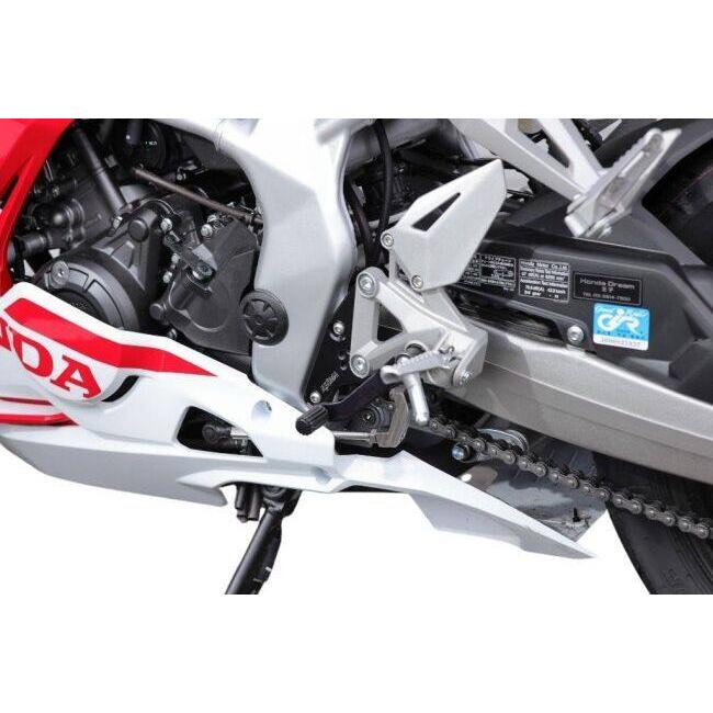 KIJIMA（キジマ） CBR250RR ステップアップブラケット3 MC51 BLACK