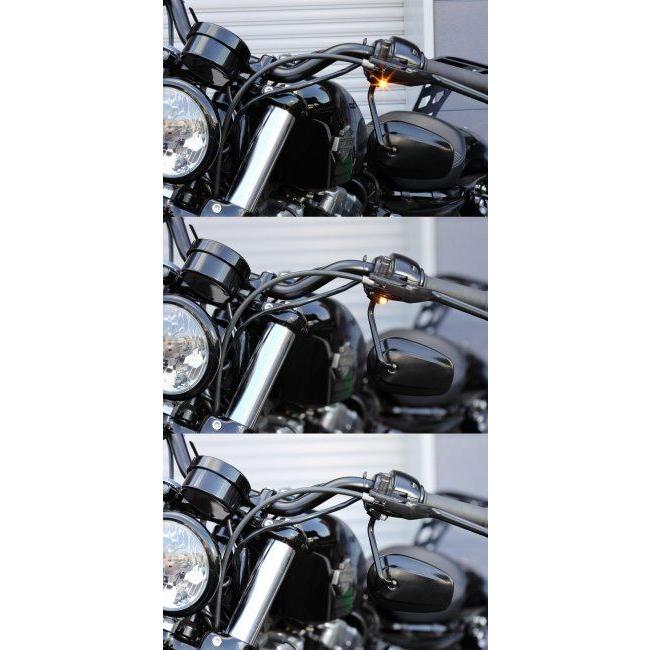 Kijimaキジマ　ブラック ウィンカー スターマイン　フロント・リア4個セット Amazon | キジマ(Kijima) バイクパーツ ウインカーランプ スターマイン