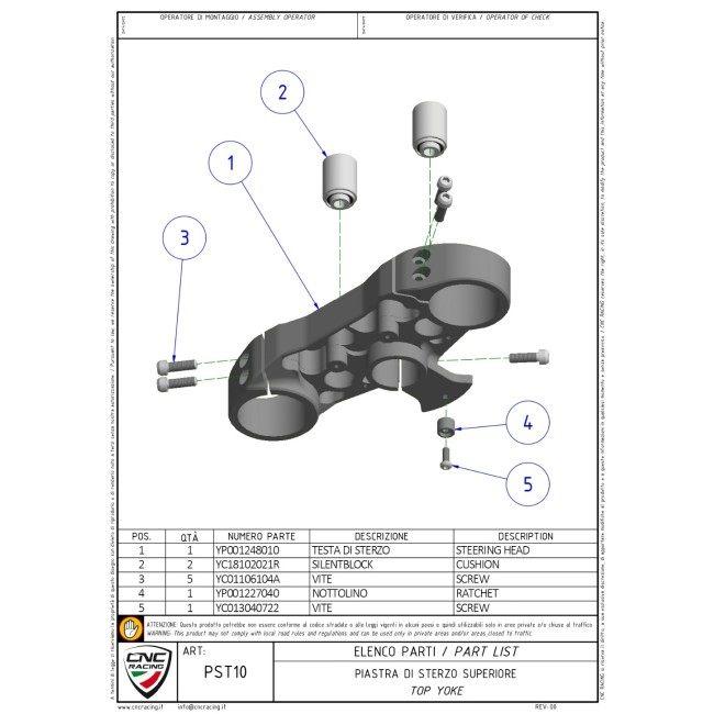 CNC RACING Racing シーエヌシーレーシング トップブリッジ CNC RACING Racing シーエヌシーレーシング トップブリッジ