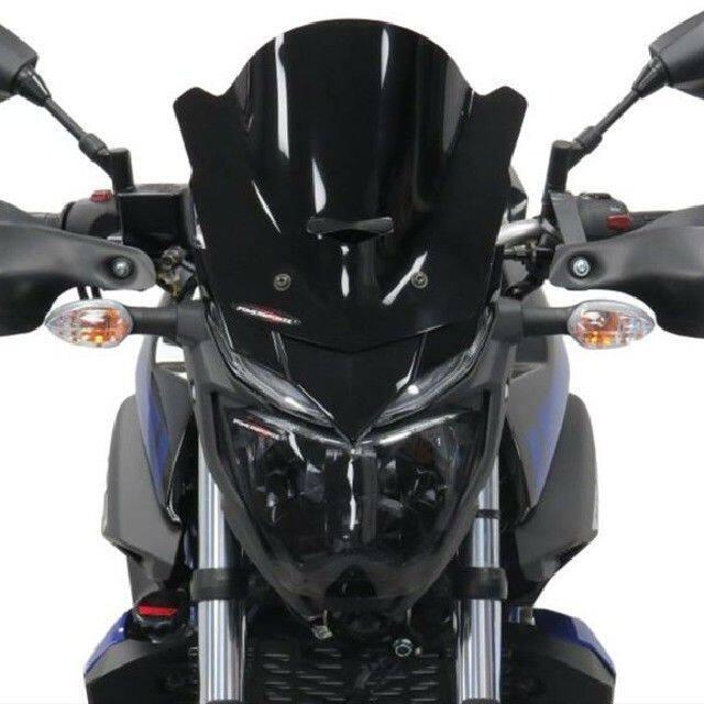 POWERBRONZE スクリーン ヤマハMT-03 MT-25用 POWERBRONZE ネイキッド・スクリーン カラー：レッド MT-03 MT-25 MT03