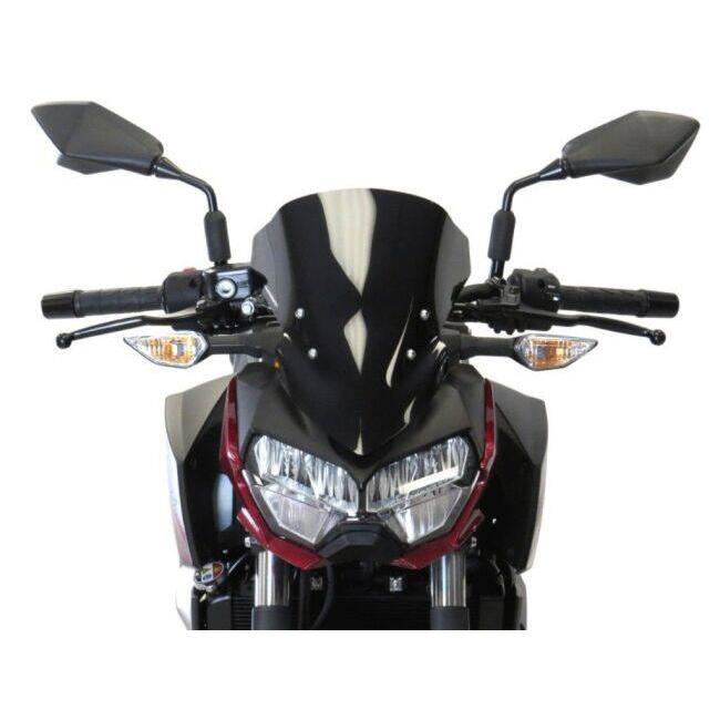 Powerbronze スクリーン　ブラックZ400/250 POWERBRONZE ネイキッド・スクリーン カラー：ブラック Z e-1 Z250