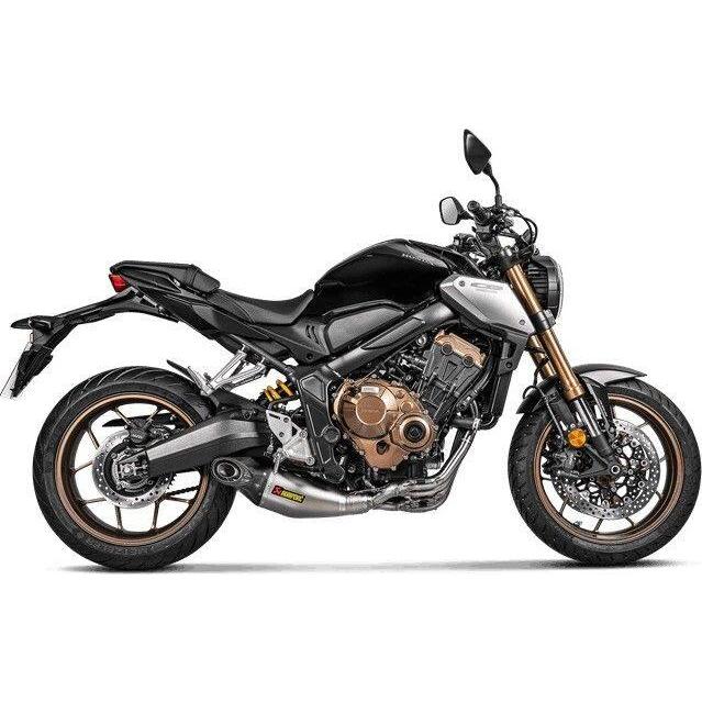 AKRAPOVIC　EXマフラー車検対応（美品） CB650R CBR650R AKRAPOVIC（アクラポビッチ） レーシングライン フルエキゾースト