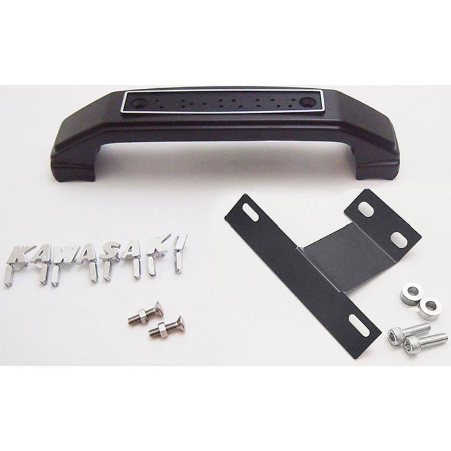 気質アップ Doremi Collection Collection ドレミコレクション フォークカバーエンブレム Kawasaki カラー ブラック 文字タイプ 大文字 Kawasaki Z900rscafe