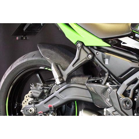 A-TECH エーテック リアフェンダーSPL タイプ：綾織カーボン(TC) / 表面仕上げ：クリア塗装無し NINJA650 KAWASAKI カワサキ｜webike｜02