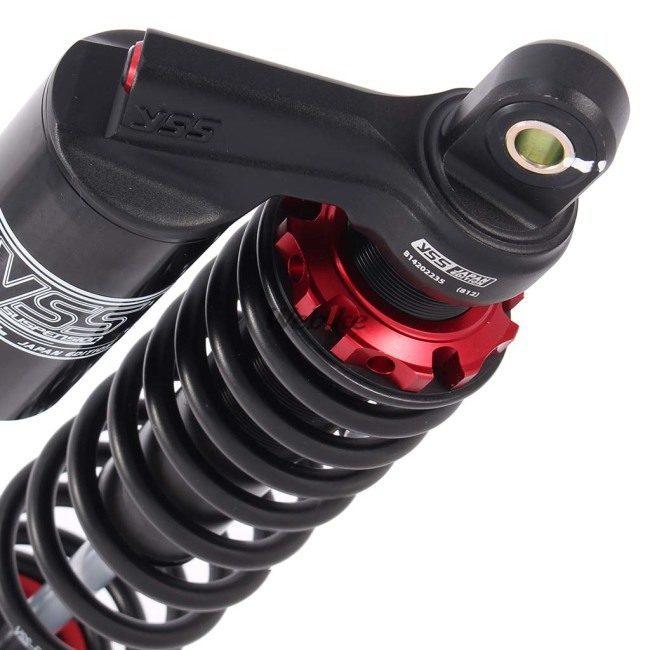 YSS ワイエスエス リアツインショック【TG ブラック/レッド YSS ワイエスエス リアツインショック【TG ブラック/レッド