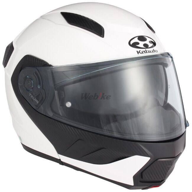 OGK KABUTO オージーケーカブト RYUKI [リュウキ ホワイトメタリック] ヘルメット サイズ：S(55-56cm) システムヘルメット | OGK Kabuto | 14