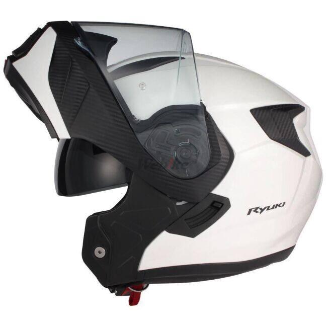 OGK KABUTO オージーケーカブト RYUKI [リュウキ ホワイトメタリック] ヘルメット サイズ：S(55-56cm) システムヘルメット | OGK Kabuto | 16
