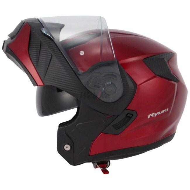 OGK KABUTO オージーケーカブト RYUKI [リュウキ シャイニーレッド] ヘルメット サイズ：L(59-60cm) システムヘルメット | OGK Kabuto | 16