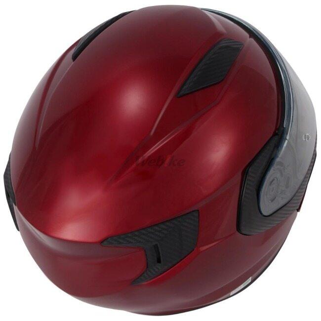 OGK KABUTO オージーケーカブト RYUKI [リュウキ シャイニーレッド] ヘルメット サイズ：L(59-60cm) システムヘルメット | OGK Kabuto | 19