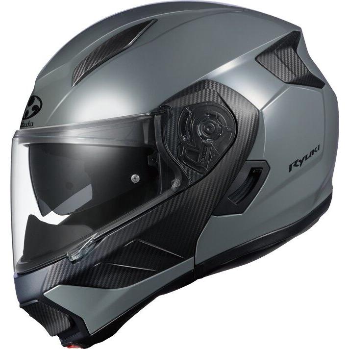 OGK KABUTO RYUKI ミディアムグレー XLサイズ OGK Kabuto（オージーケーカブト） RYUKI [リュウキ ミディアムグレー
