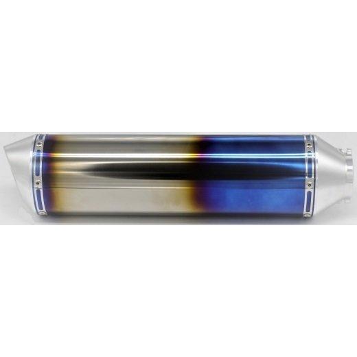K-FACTORY ケイファクトリー オーバルサイレンサー 筒長：400mm(全長 