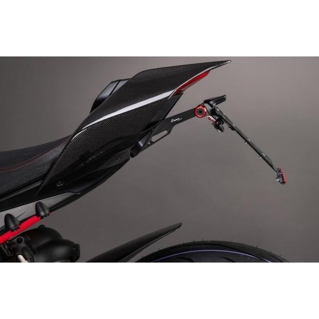 LighTech ライテック アジャスタブル ナンバー プレート ホルダー バージョン：コンプリート PANIGALE V2 V4 S R SP STREETFIGHTER DUCATI ドゥカティ 外装_9