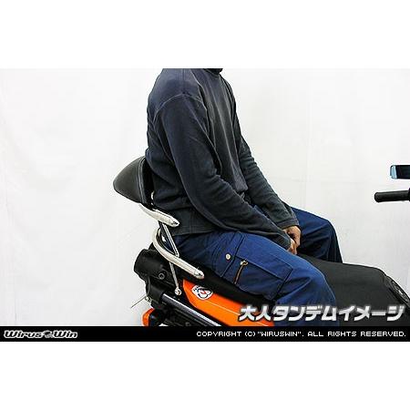 WirusWin ウイルズウィン バックホールドタンデムバー タイプ：ブライアントタイプ / サイズ：ラージ ADV150 HONDA ホンダ 外装_4
