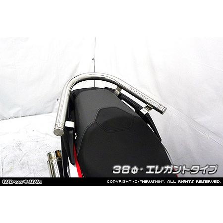 WirusWin - ウイルズウィン タンデムバー 手あい：雅びやか手あい ADV150 HONDA ホンダ グラブバー・タンデムバー・シーシーバー 飾りつけ 外装パーツ-グラブバー、タンデムグリップ-バイク