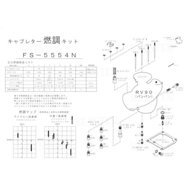 KEYSTER（キースター） キャブレター燃調キット オーバーホール