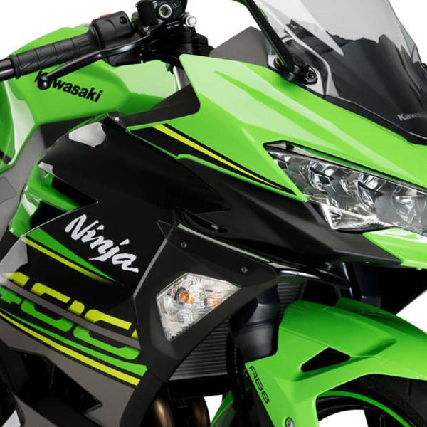 Puig プーチ サイドダウンフォーススポイラー カラー：ブラック