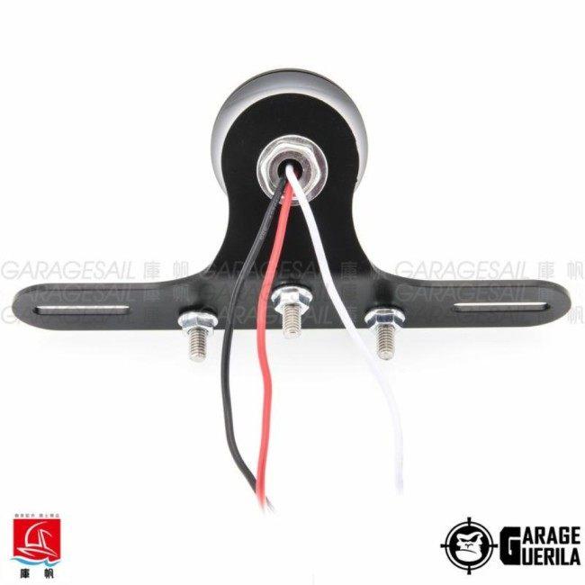 ブランド登録なし - GarageSaiL ガレージセイル LED License plate Taillight 色合い：Black 尻っ方照明ランプ 点火装置類 電装系