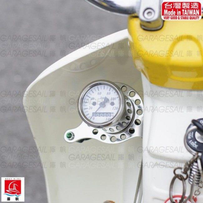 GarageSaiL ガレージセイル 48mm Speedmeter カラー：Black スピードメーター メーター・インジケーター関係 電装系_3