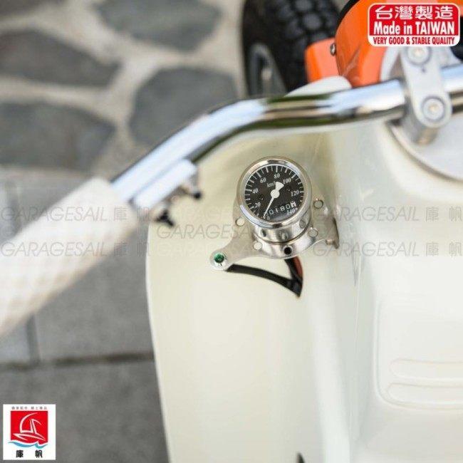 GarageSaiL ガレージセイル 48mm Speedmeter カラー：Black スピードメーター メーター・インジケーター関係 電装系_5