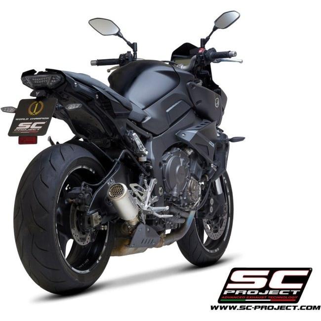 SC-PROJECT SCプロジェクト CR-T スリップオンサイレンサー【公道走行可】 本体材質：カーボン MT-10 YAMAHA ヤマハ スリップオンマフラー マフラーの画像