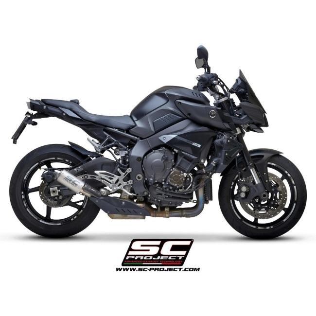 SC-PROJECT SCプロジェクト CR-T スリップオンサイレンサー【公道走行可】 本体材質：カーボン MT-10 YAMAHA ヤマハ スリップオンマフラー マフラーの画像