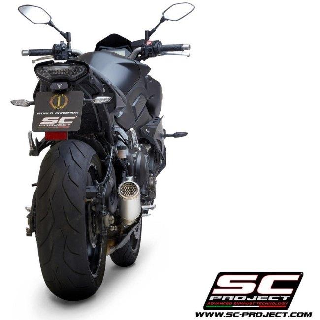 SC-PROJECT SCプロジェクト CR-T スリップオンサイレンサー【公道走行可】 本体材質：カーボン MT-10 YAMAHA ヤマハ スリップオンマフラー マフラーの画像
