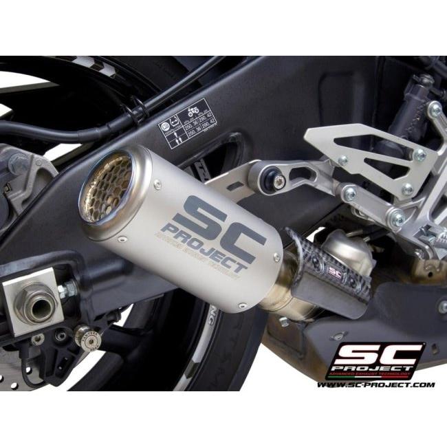 SC-PROJECT SCプロジェクト CR-T スリップオンサイレンサー【公道走行可】 本体材質：カーボン MT-10 YAMAHA ヤマハ スリップオンマフラー マフラーの画像