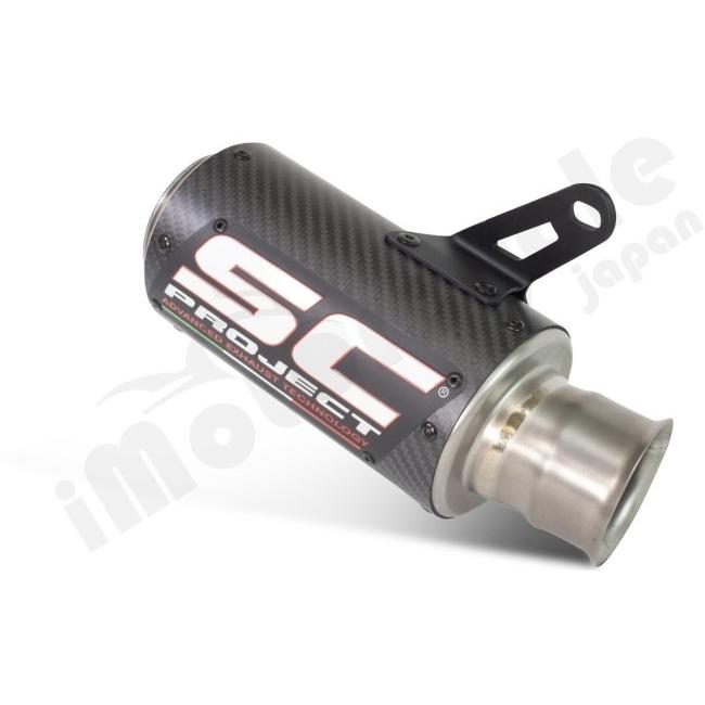 SC-PROJECT SCプロジェクト CR-T スリップオンサイレンサー【公道走行可】 本体材質：カーボン MT-10 YAMAHA ヤマハ スリップオンマフラー マフラーの画像