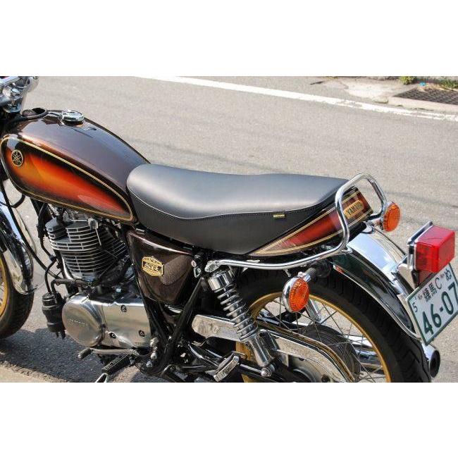 K&H ケイアンドエイチ ダブルシート Aステッチ仕上げ SR400 SR500