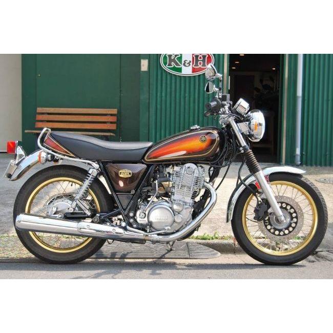 K&H ケイアンドエイチ ダブルシート Aステッチ仕上げ SR400 SR500