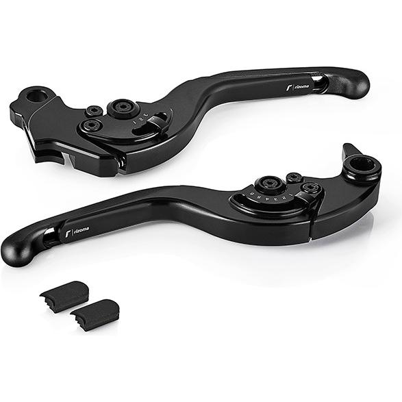 rizoma リゾマ BRAKE LEVERS ADJUSTABLE PLUS [ブレーキレバー アジャストプラス] right カラー：ブラック YAMAHA ヤマハ ブレーキレバー ハンドル周辺パーツ | rizoma