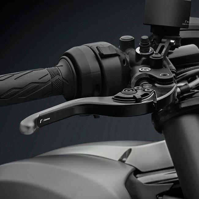 rizoma リゾマ BRAKE LEVERS ADJUSTABLE PLUS [ブレーキレバー アジャストプラス] right カラー：ブラック YAMAHA ヤマハ ブレーキレバー ハンドル周辺パーツ | rizoma | 01