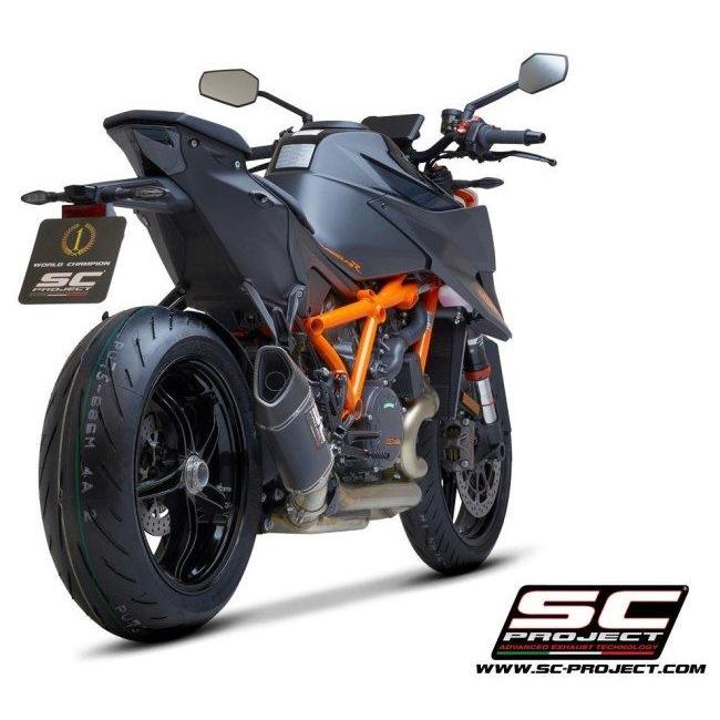 SC-PROJECT SCプロジェクト SC1-R スリップオンサイレンサー 本体材質：カーボン 1290 SUPER DUKE R KTM スリップオンマフラー マフラー | SCーPROJECT | 03