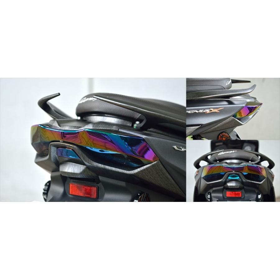 EPIC エピック Water transfer printing taillight lower trim cover カラー：Brushed pattern CYGNUS-X NXC-125S NXC-125SA YAMAHA ヤマハ カウル関連 外装