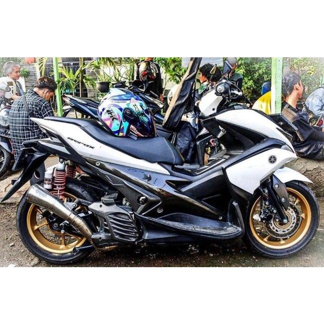 ブランド登録なし - R9 Exhaust アールナインエキゾースト GPX-SS フルエキゾースト AEROX 155 YAMAHA ヤマハ フルエキゾーストマフラー えり巻き