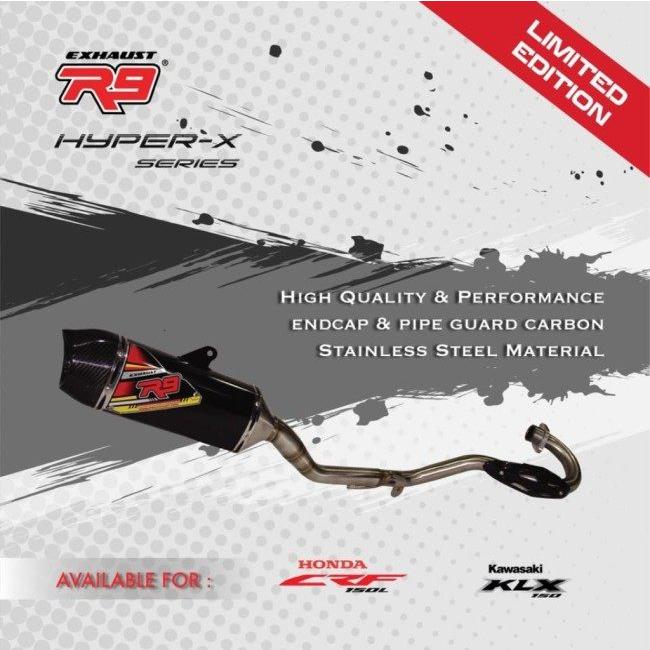 R9 Exhaust アールナインエキゾースト HYPER-X フルエキゾースト CRF150L HONDA ホンダ フルエキゾーストマフラー マフラー | ブランド登録なし | 02