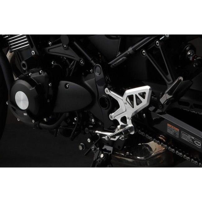 AELLA アエラ ライディングステップキット カラー：ブラック Z900RS CAFE KAWASAKI カワサキ バックステップ ステップ 足回り