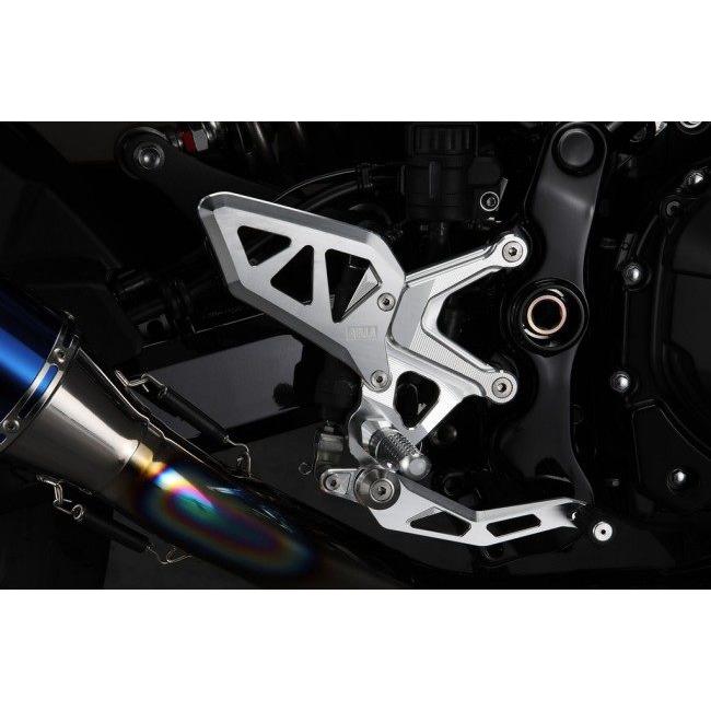 AELLA アエラ ライディングステップキット カラー：ブラック Z900RS CAFE KAWASAKI カワサキ バックステップ ステップ 足回り