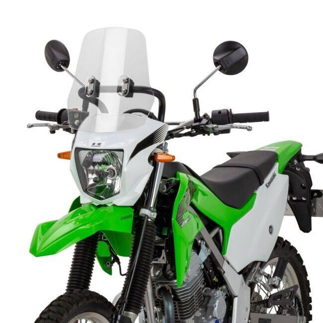 KLX230/S/SM '21-26 アドベンチャー ウィンドシールドF6164 ZETA RACING ジータ レーシング アドベンチャー ウインドシールド STD