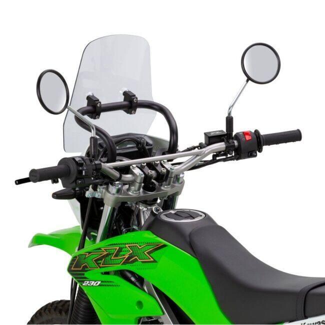 ZETA RACING ジータ レーシング アドベンチャー ウインドシールド STD