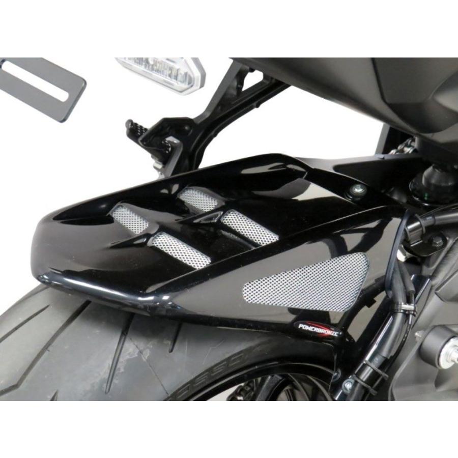 メール便指定可能 YZF-R25(RH07J) メッシュド・インナーフェンダー マットブラック/シルバーM タイプB Powerbronze( パワーブロンズ) 外装パーツ MT-07(14年〜) メッシュド・インナーフェンダー マットブラック シルバーM タイプB(+C) Powerbronze(パワーブロンズ)