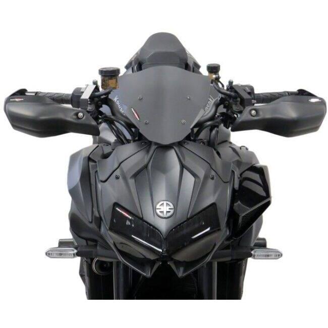 POWERBRONZE ネイキッドスクリーン【ショート】 カラー：ステルスグレー Z H2 KAWASAKI カワサキ スクリーン 外装 | ブランド登録なし | 01