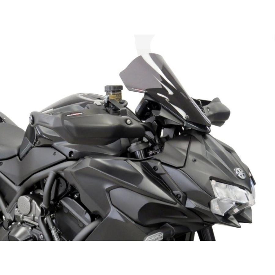 PowerBronze ネイキッドスクリーン　ロング　カワサキ　ZH2 Kawasaki ZH2 20-2025 Dark Tint (235mm High) Flip/Tall SCREEN