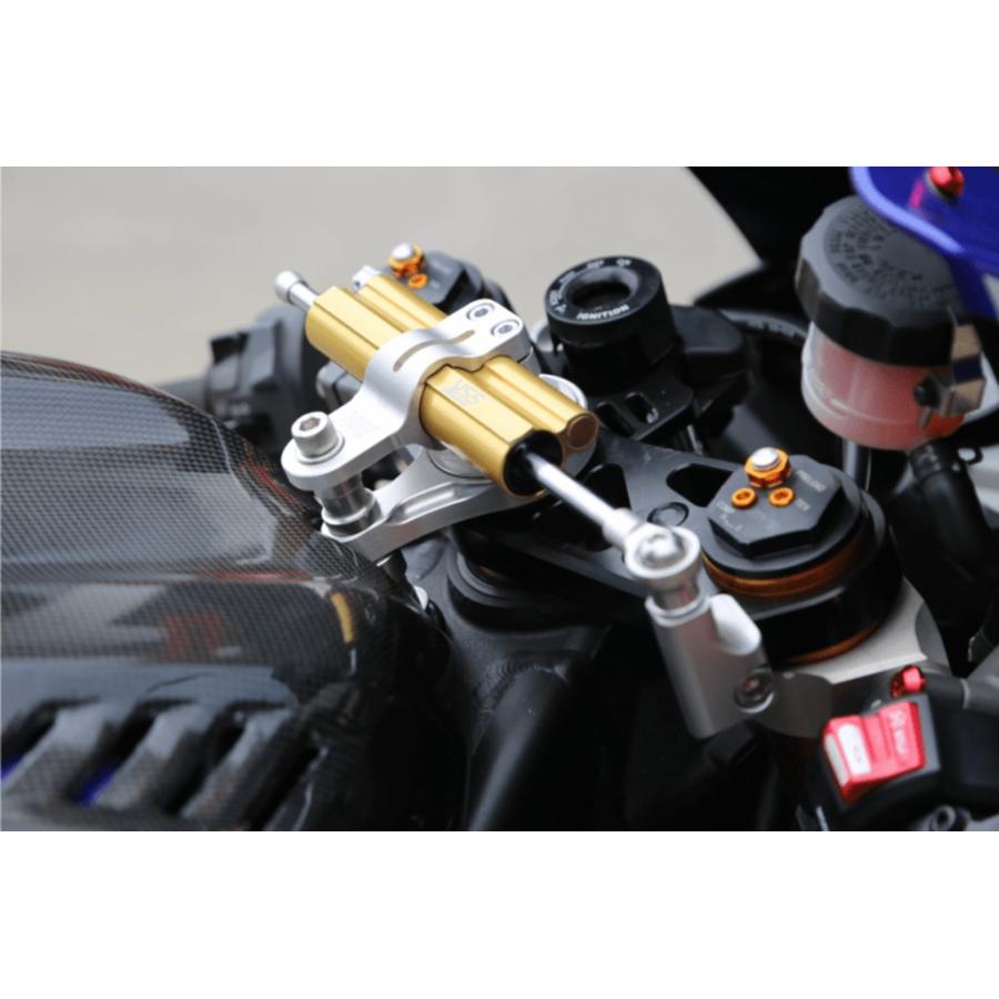 YSS(ワイエスエス) ステアリングダンパー | バイク用品通販 Webike YSS ワイエスエス ステアリングダンパー ECI88 カラー：ブラック YZF-R6 YAMAHA ヤマハ ハンドル周辺パーツ ハンドル