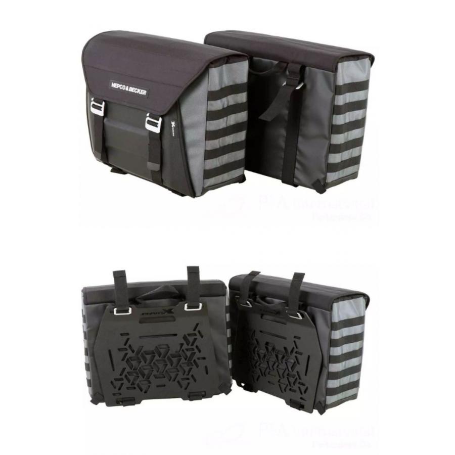 HEPCO＆BECKER ヘプコ＆ベッカー H＆B サイドソフトケース 「X Travel Basic」 左側のみ サイドバッグ 車体用バッグ・ケース | ヘプコ＆ベッカー | 02