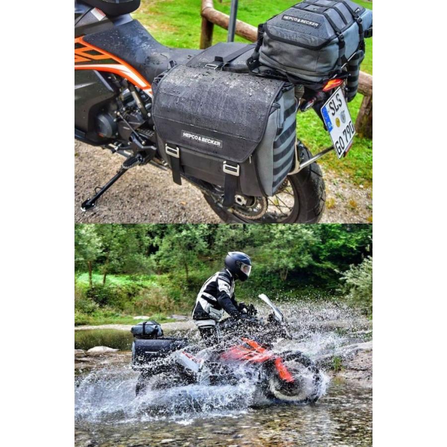 HEPCO＆BECKER ヘプコ＆ベッカー H＆B サイドソフトケース 「X Travel Basic」 左側のみ サイドバッグ 車体用バッグ・ケース | ヘプコ＆ベッカー | 09